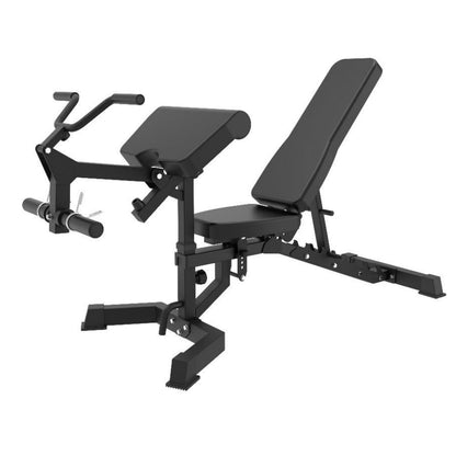 Muscle Motion Flat Incline Decline Adjustable Weight Bench AB1013 Preacher Curl Attachment-Gym Direct