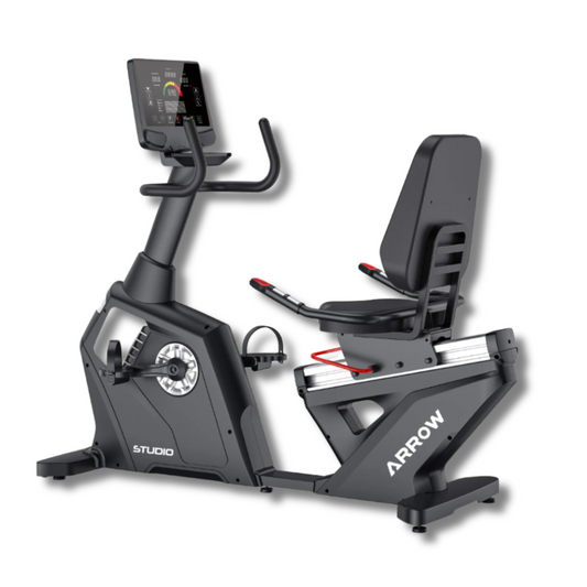ARROW Studio LED Recumbent Exercise Bike