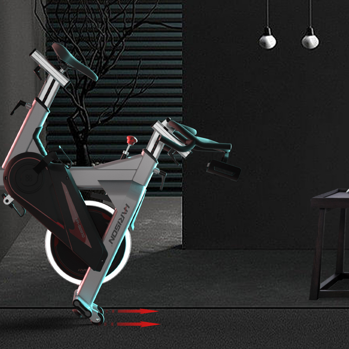 HARISON Discover B2810 Light Commercial Exercise Bike-Gym Direct