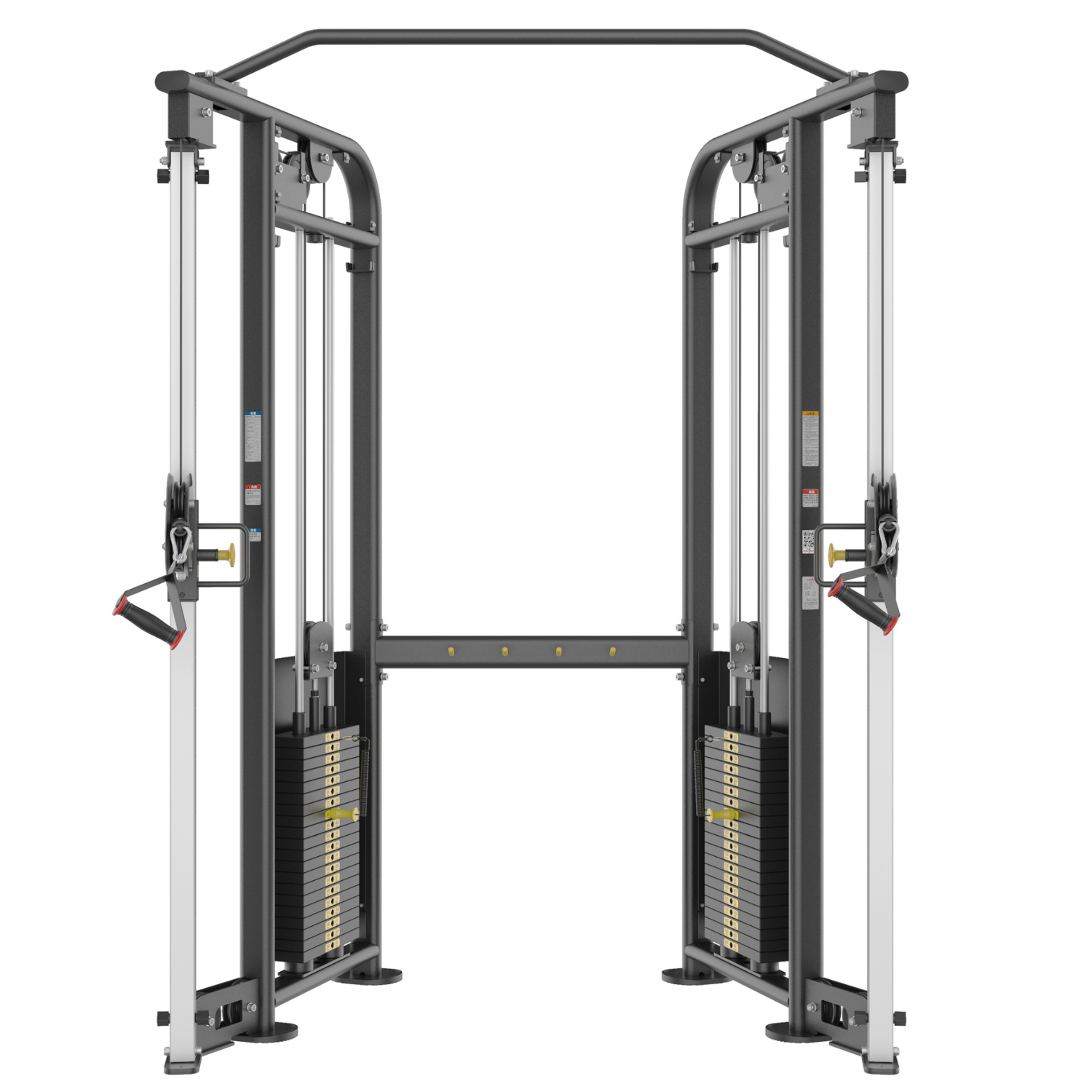 Rapid Motion Commercial Cable Functional Trainer 154kg Stack – Gym Direct