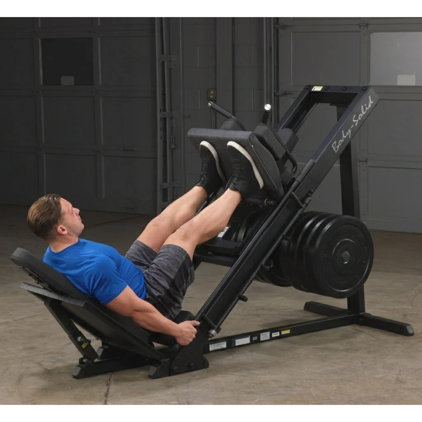 Body Solid Leg Press & Hack Squat (Black Finish)