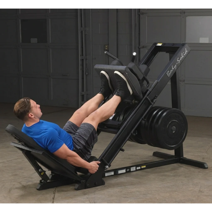 Body Solid Leg Press & Hack Squat (Black Finish)