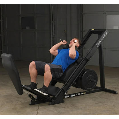 Body Solid Leg Press & Hack Squat (Black Finish)