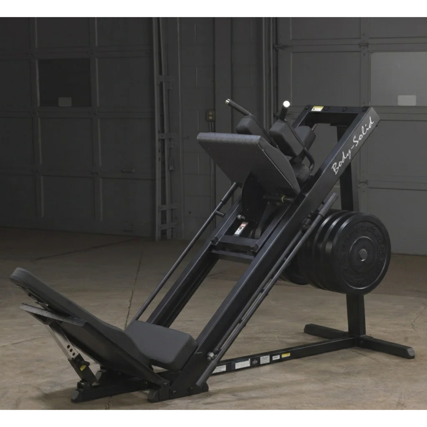 Body Solid Leg Press & Hack Squat (Black Finish)