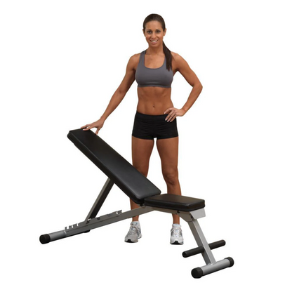 Body Solid Powerline Flat/Incline/Decline Folding Bench