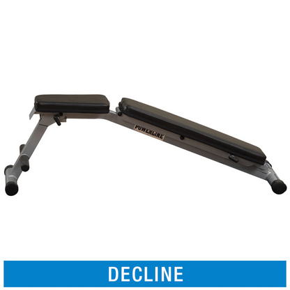 Body Solid Powerline Flat/Incline/Decline Folding Bench