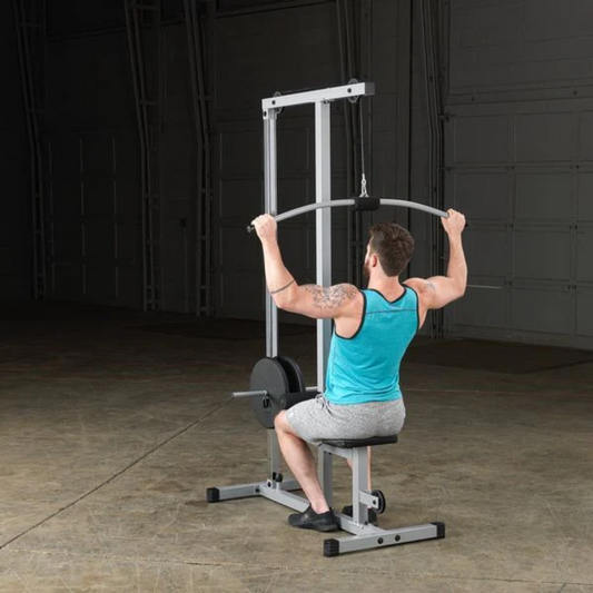 Body Solid Powerline Lat Machine Plate Loaded