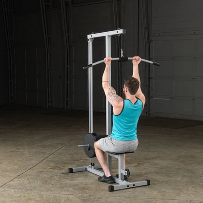Body Solid Powerline Lat Machine Plate Loaded