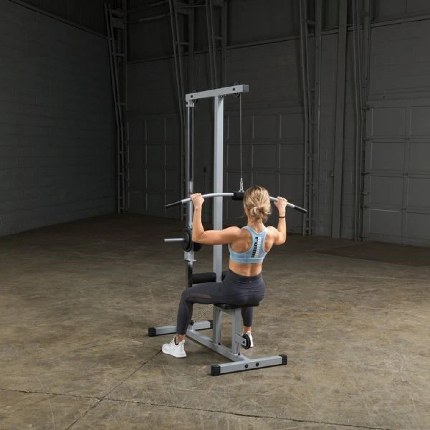 Body Solid Powerline Lat Machine Plate Loaded