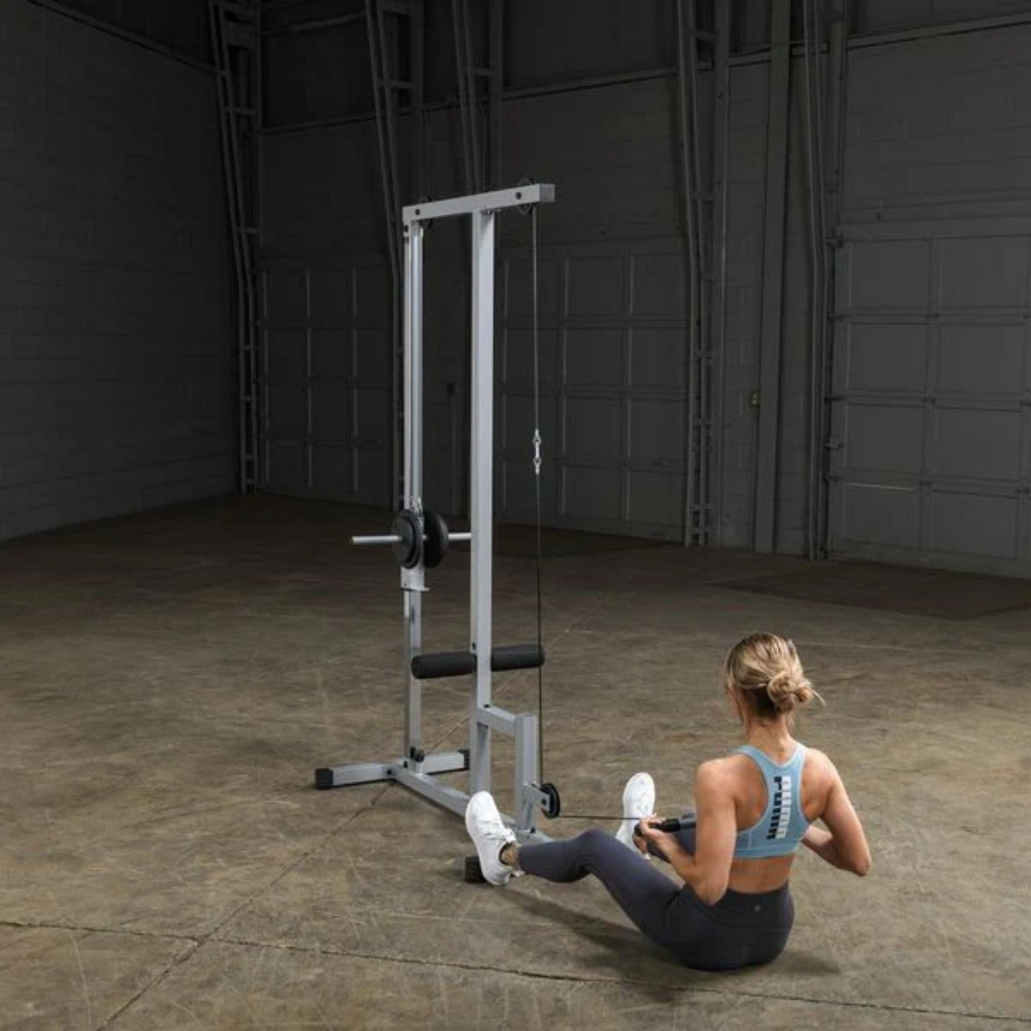 Body Solid Powerline Lat Machine Plate Loaded