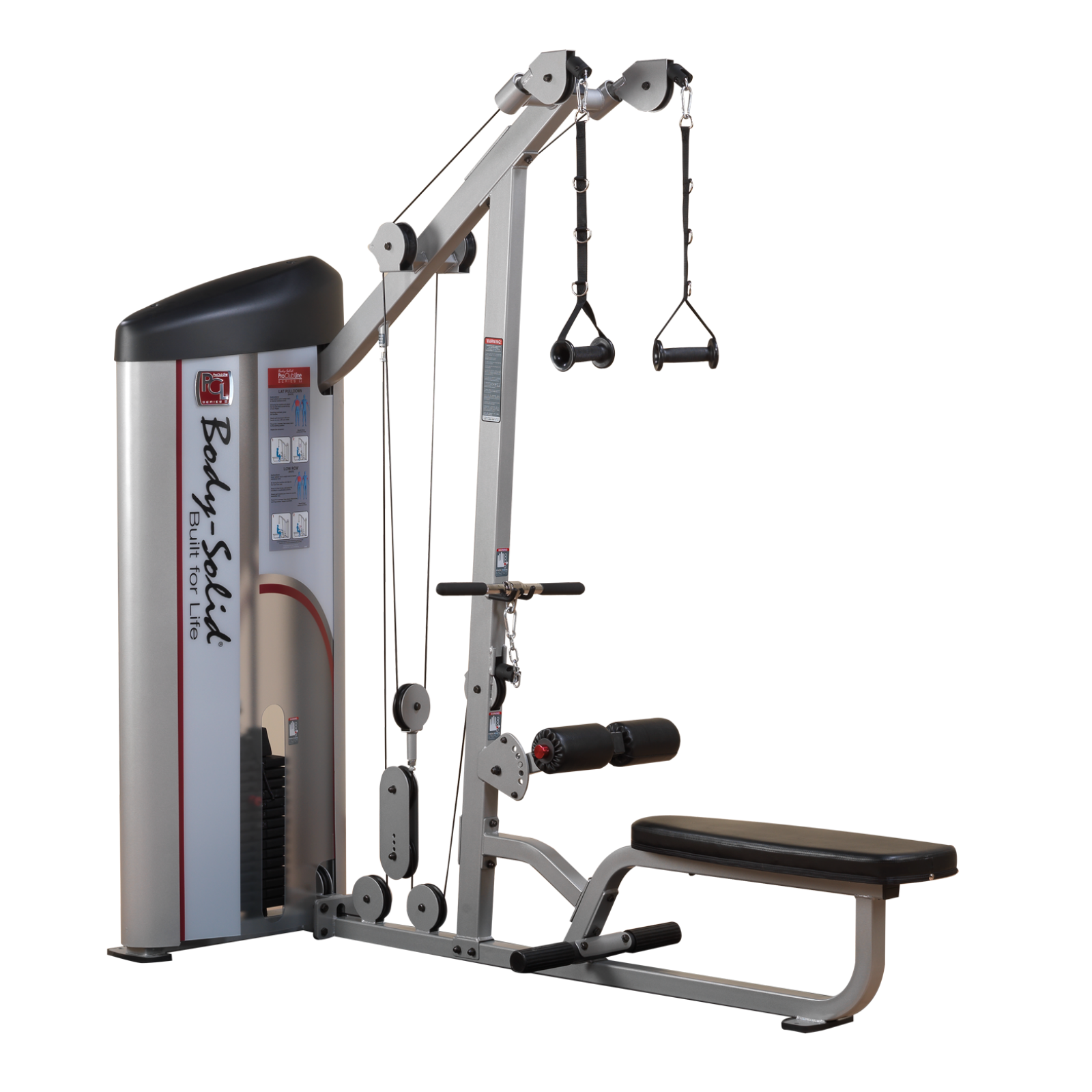 Body Solid Pro Clubline Series 2 Lat Pulldown Machine - Commercial ...