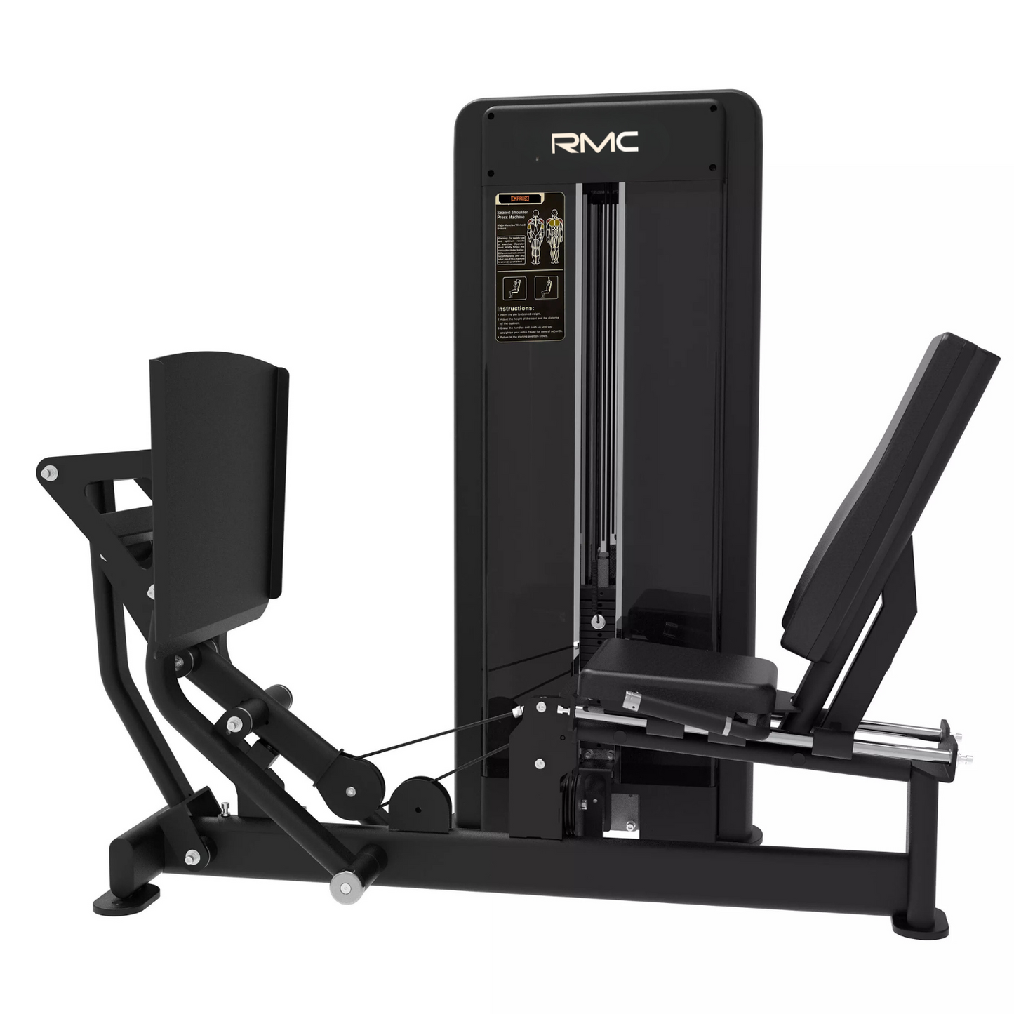 RMC Dual Function Leg Press and Calf Machine – Pin Loaded - THOR Series