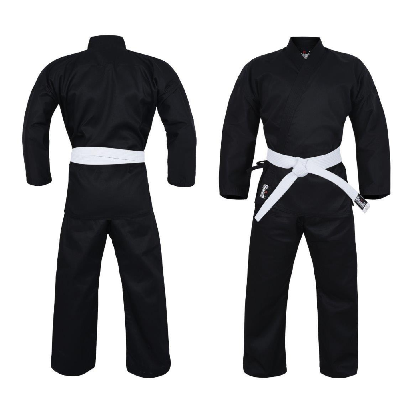 Dragon Karate Uniform Black (8oz)