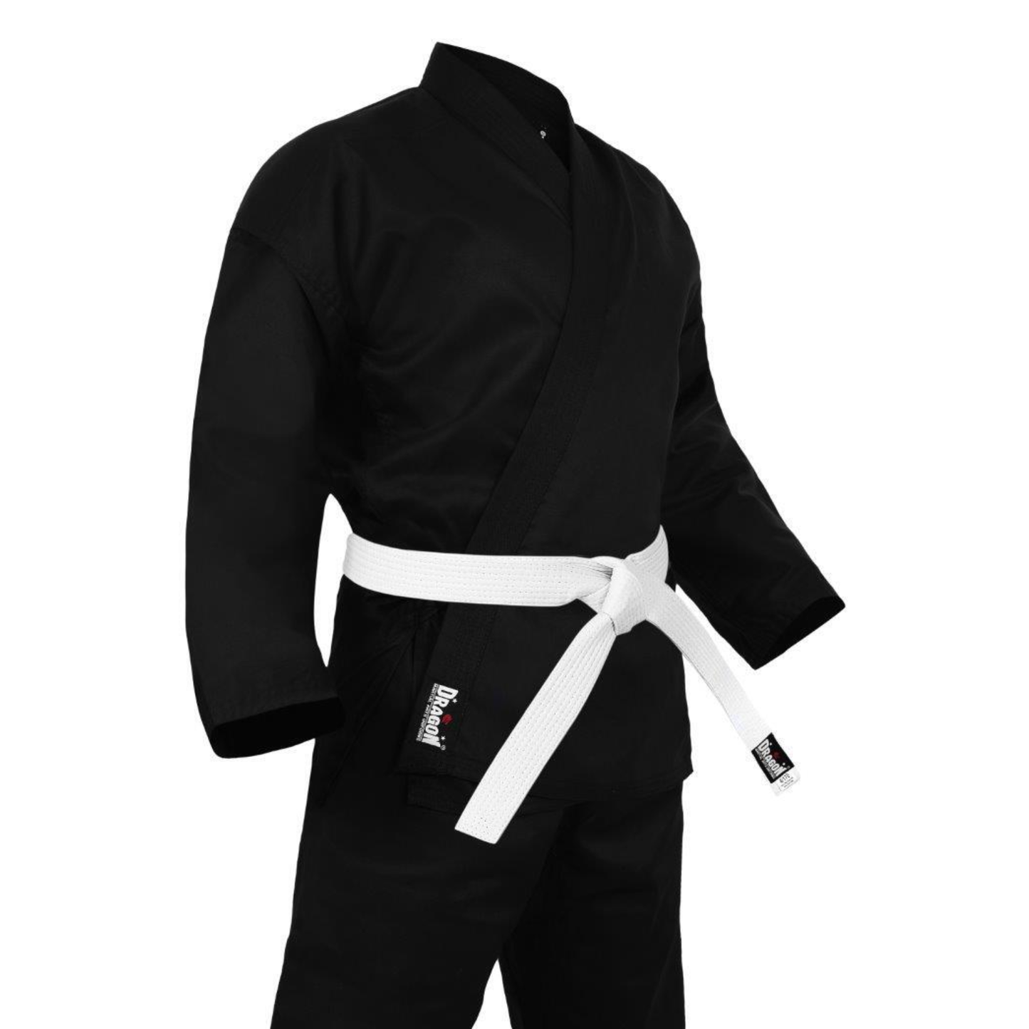 Dragon Karate Uniform Black (8oz)