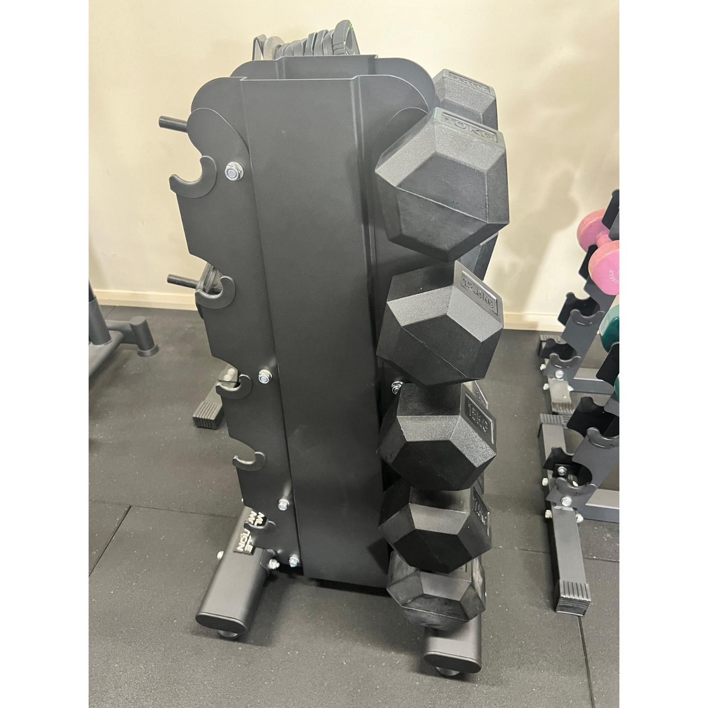Muscle Motion Vertical Dumbbell Rack - 5 Pairs – Gym Direct