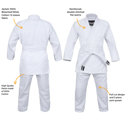 Dragon 1.5 (550Sgm) Judo Weave Uniform