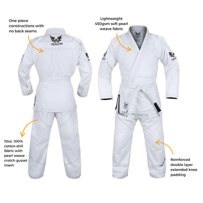 Dragon 450gsm Bjj Gi - IBJJF Approved