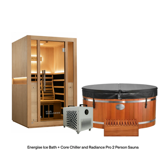 Energise & Chiller + Radiance Sauna Bundle