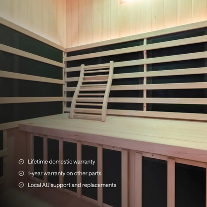 Energise & Chiller + Radiance Sauna Bundle