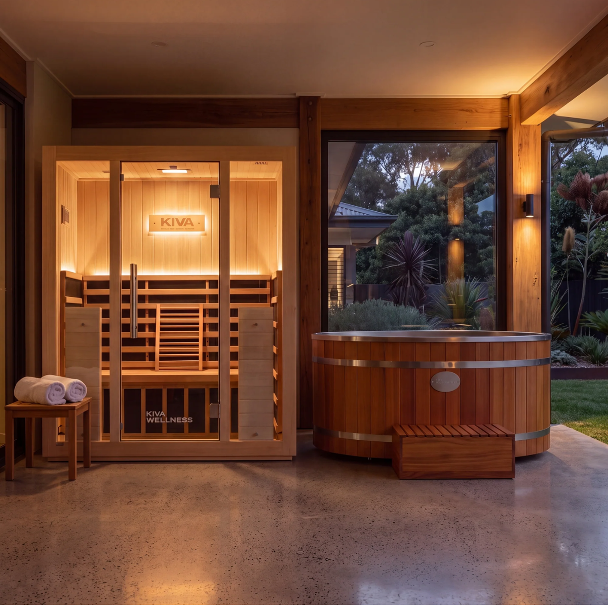 Energise & Chiller + Radiance Sauna Bundle