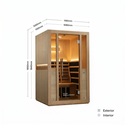 Energise & Chiller + Radiance Sauna Bundle