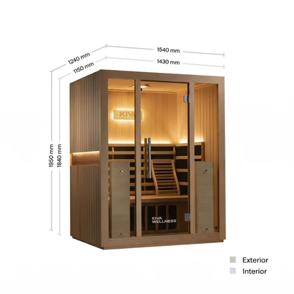 Energise & Chiller + Radiance Sauna Bundle