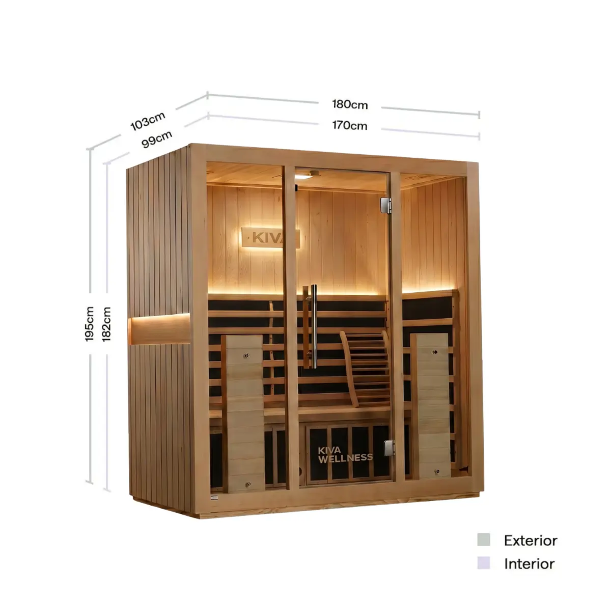 Energise & Chiller + Radiance Sauna Bundle