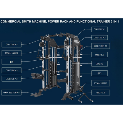 -Commercial Multi-Functional Trainers-Gym Direct