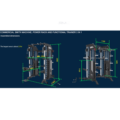 -Commercial Multi-Functional Trainers-Gym Direct