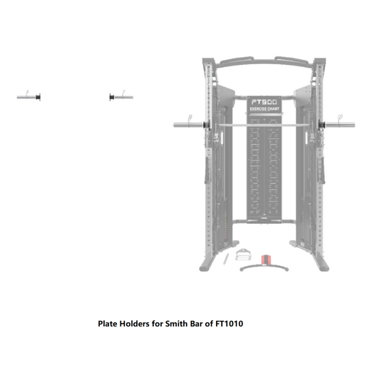 Stainless Weight Holders For Smith Bar Of FT1010-Gym Direct