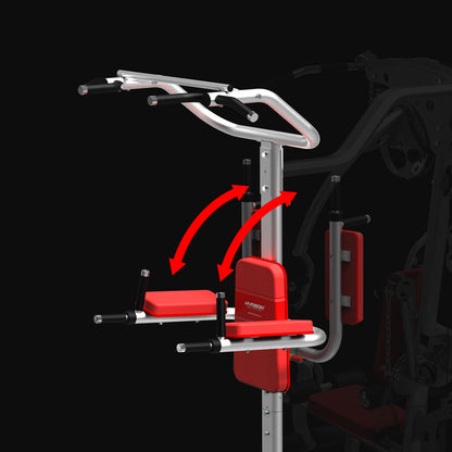 Harison Discover G1070 Light Commercial Multi-Function Training Machine+ VKR + Leg Press-Gym Direct