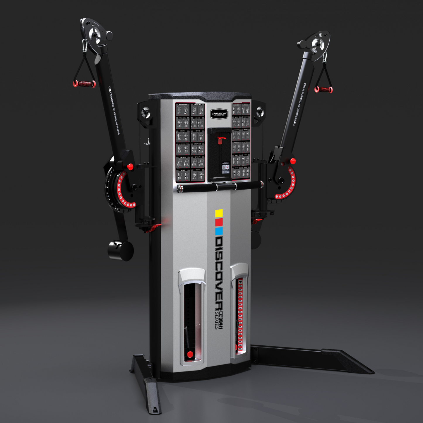Dual arm functional trainer sale