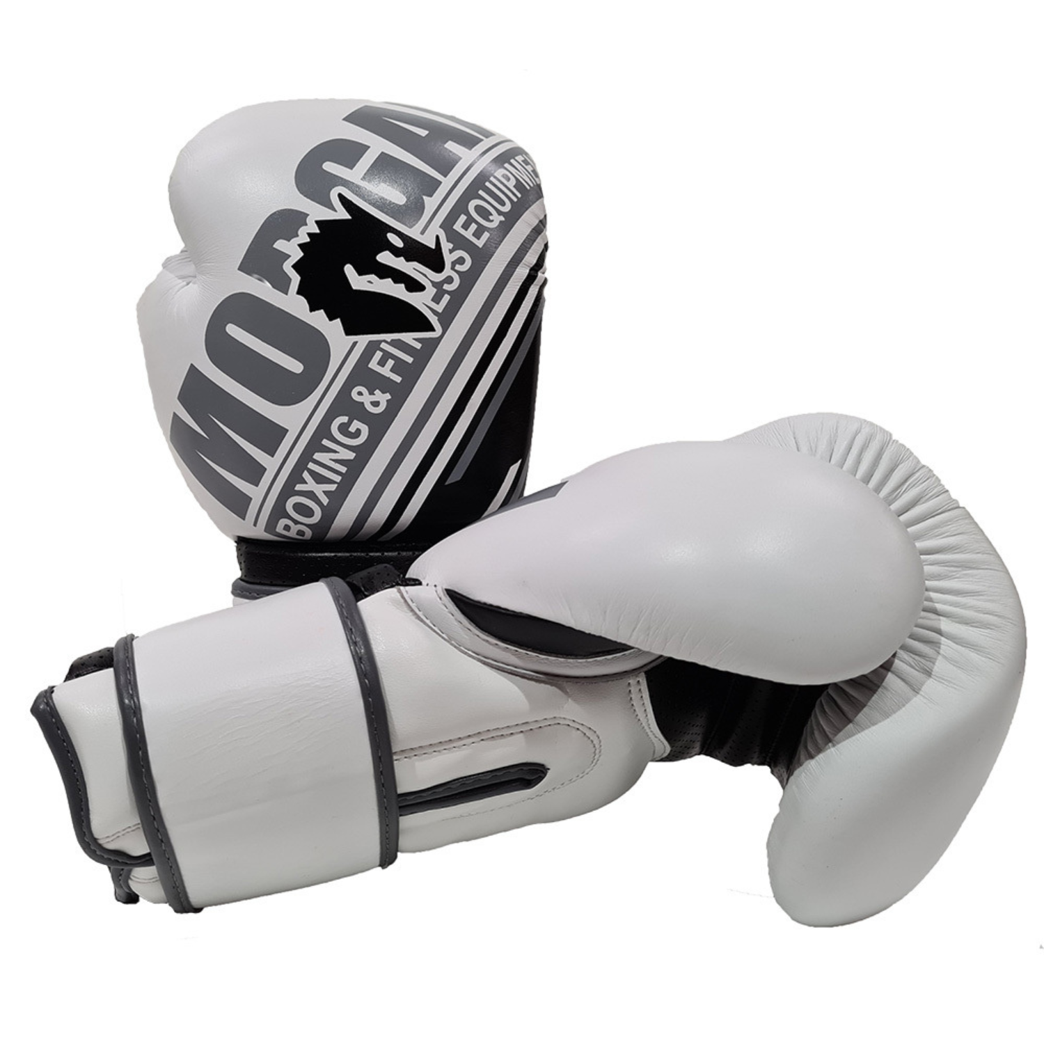 Morgan Aventus Leather Boxing Gloves (10-12-14-16OZ)-Gym Direct