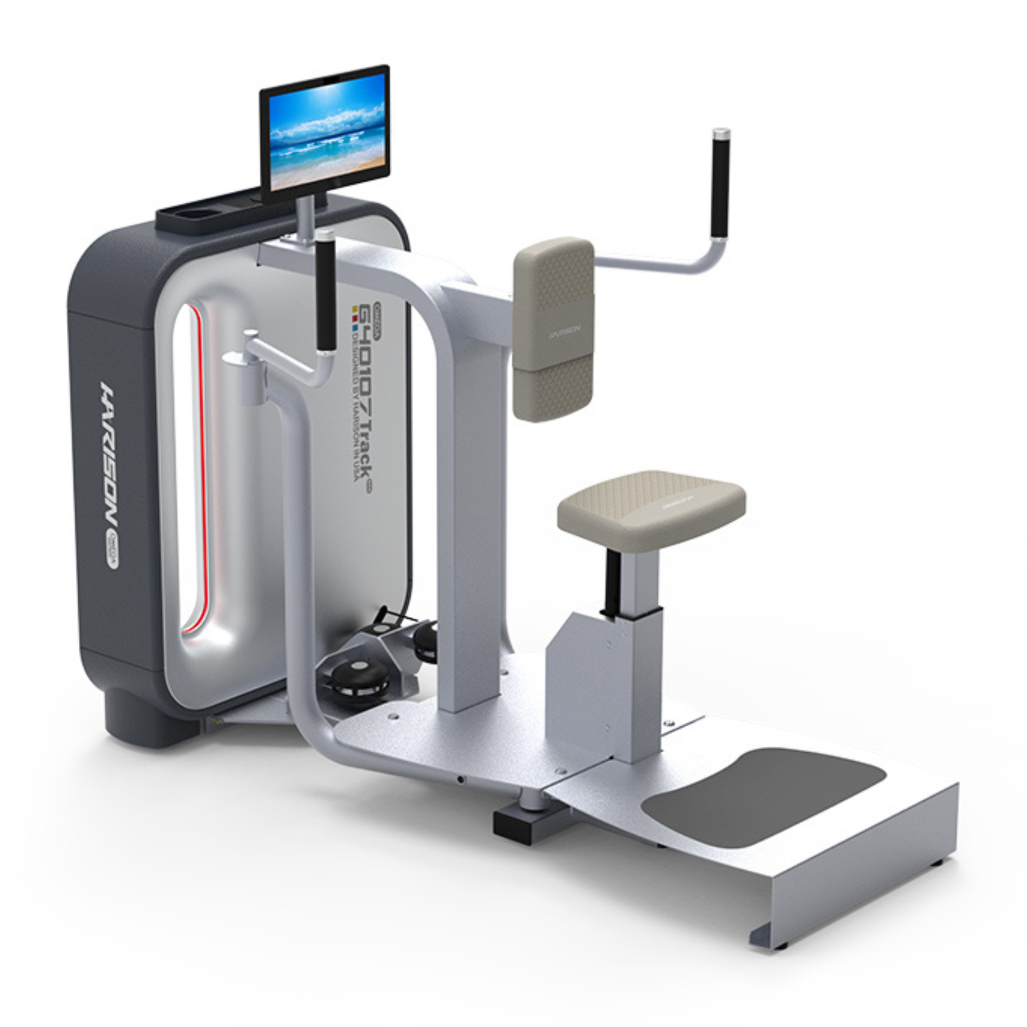 Harison Omega Series HR-G40107Track Smart Digital Resistance Pec Fly and Rear Delt - Dual Function
