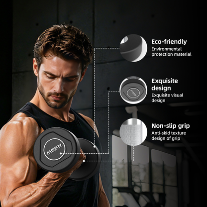 2.5kg to 50kg TPU Round Head Dumbbell Set Harison