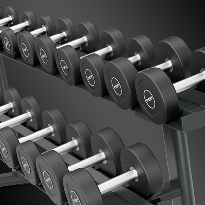2.5kg to 50kg TPU Round Head Dumbbell Set Harison