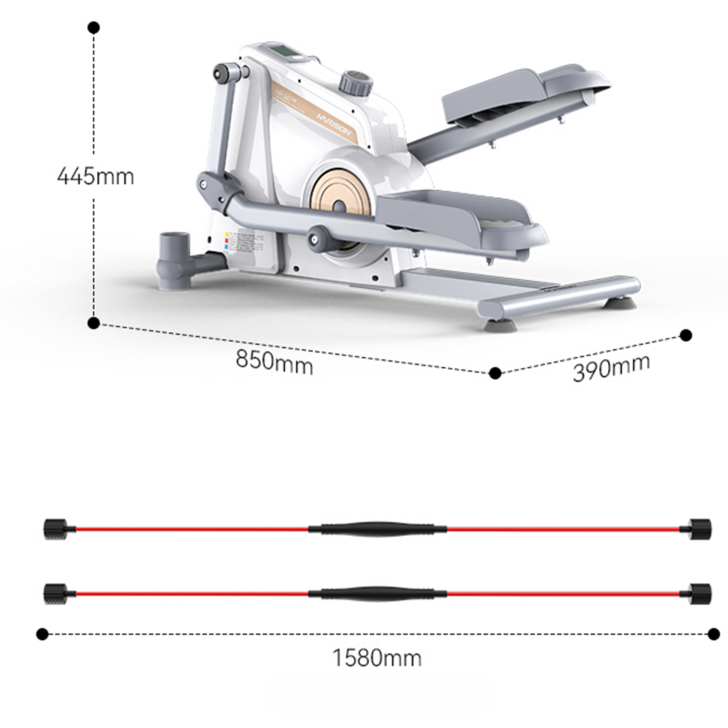 Harison HR-347Eco Intelligent Magnetic Elliptical Machine