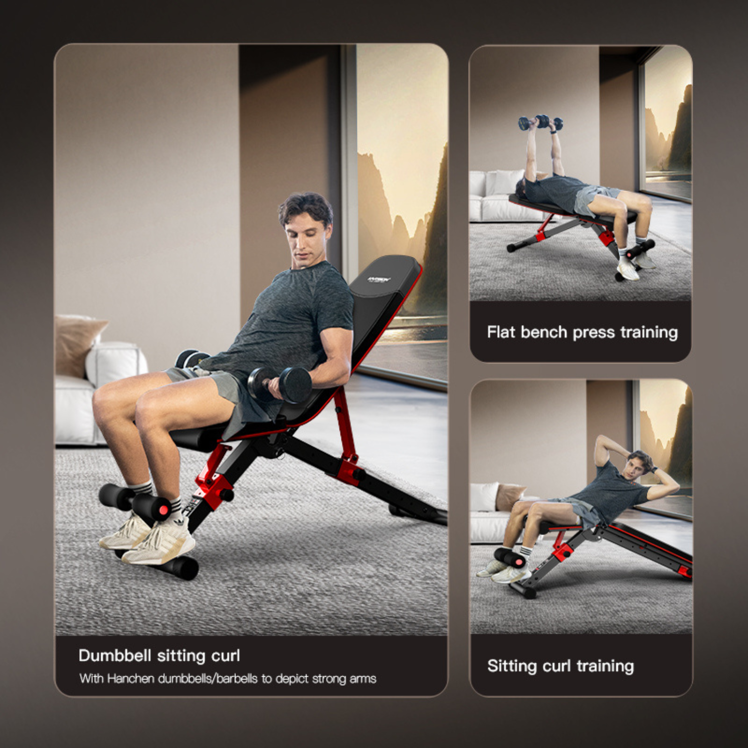 -Adjustable Bench-Gym Direct