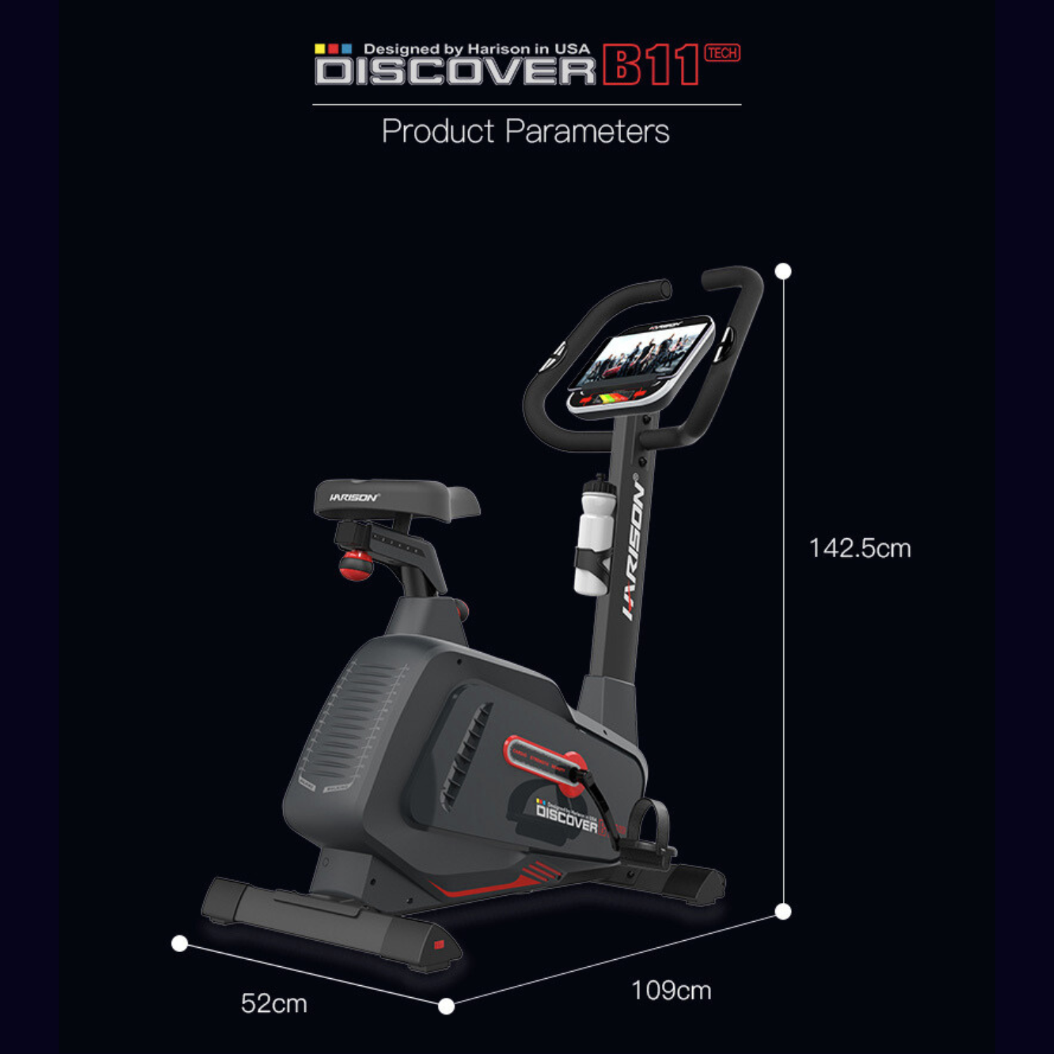 -Upright Bikes-Gym Direct