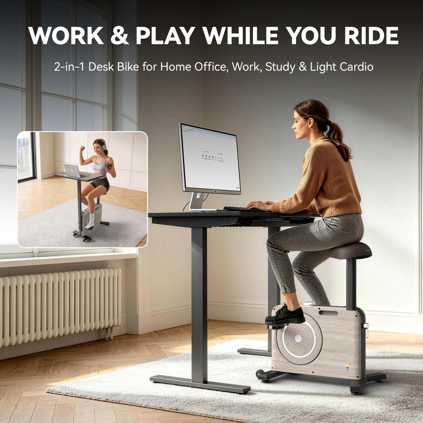 Harison Multi-functional Magnetic Exercise Bike