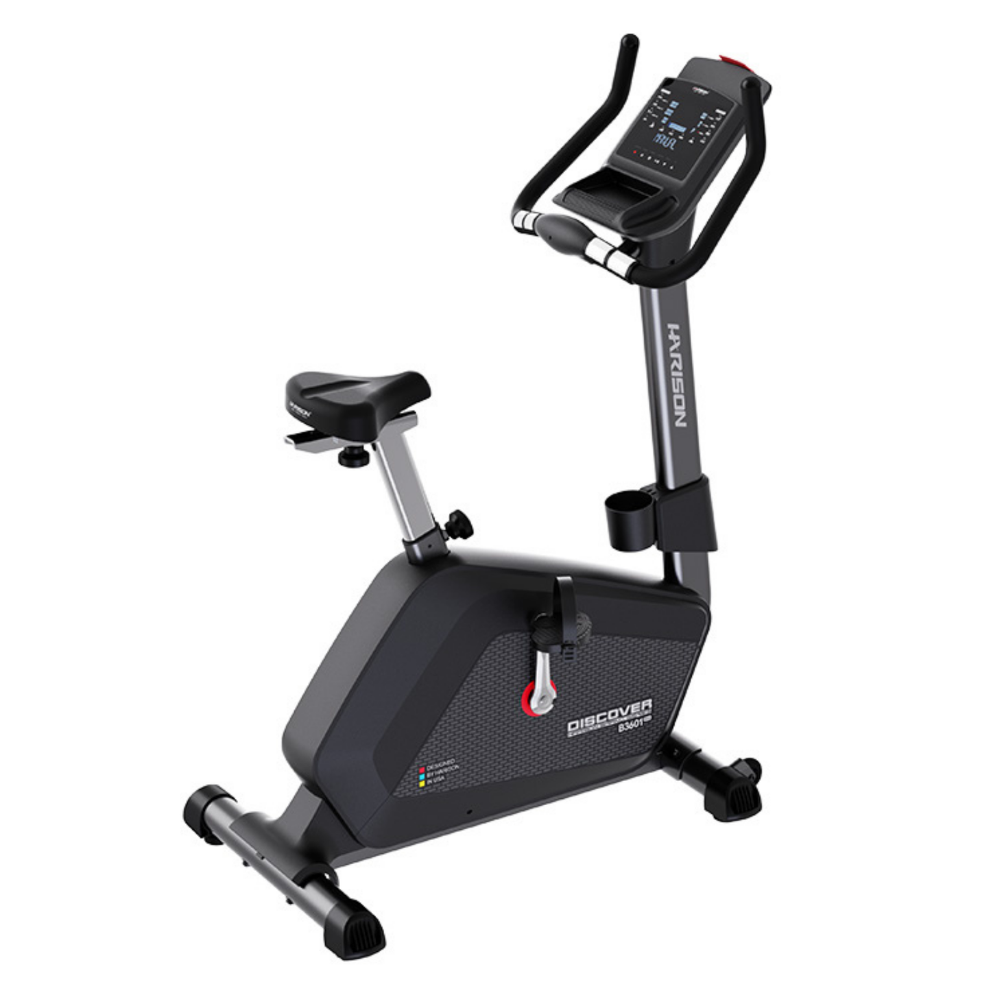 Harison Discover HR-B3601eco Commercial Electromagnetic Upright Exercise Bike
