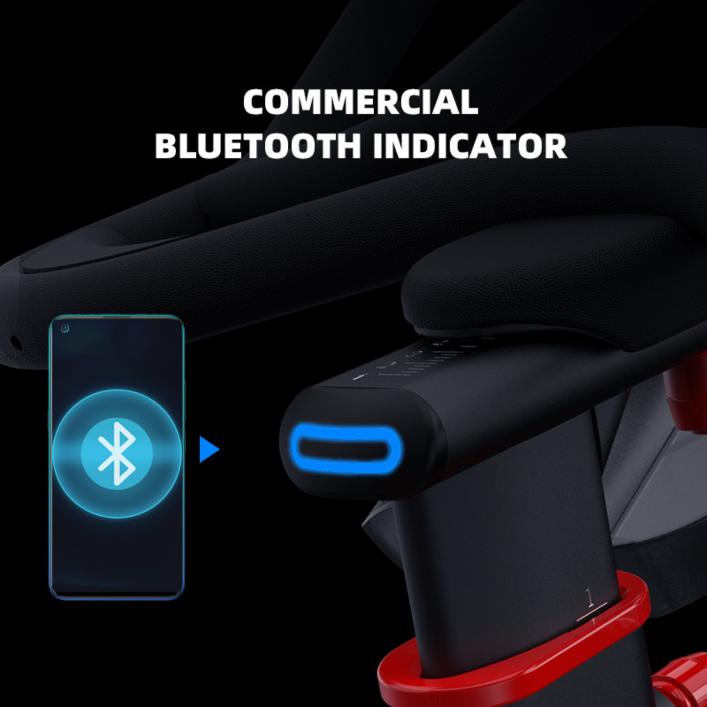 Harison Discover HR-B3620Track Commercial Exercise Bike with Smart Touch Screen