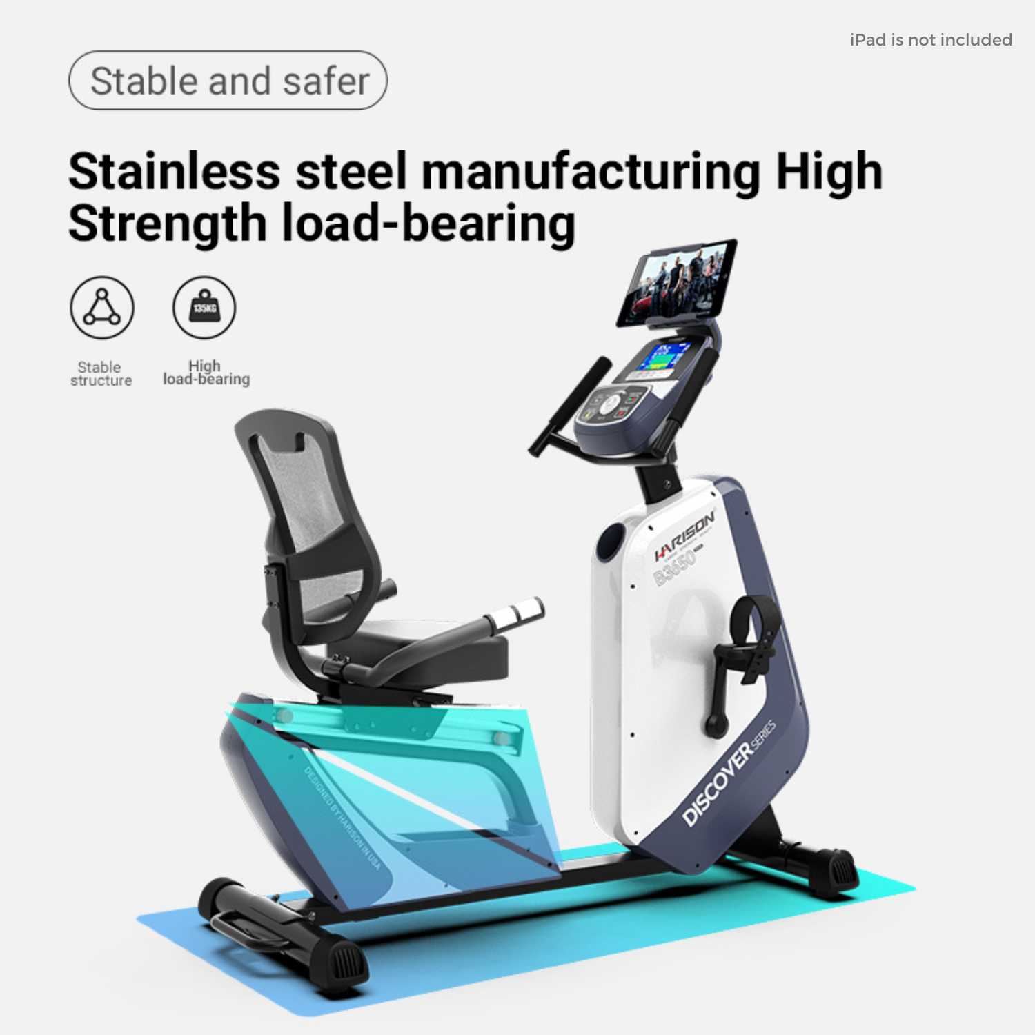 -Commercial Recumbent Bikes-Gym Direct