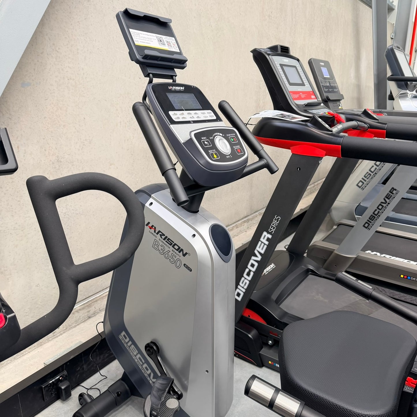 Harison Discover HR-B3650Eco Commercial Electromagnetic Recumbent Exercise Bike