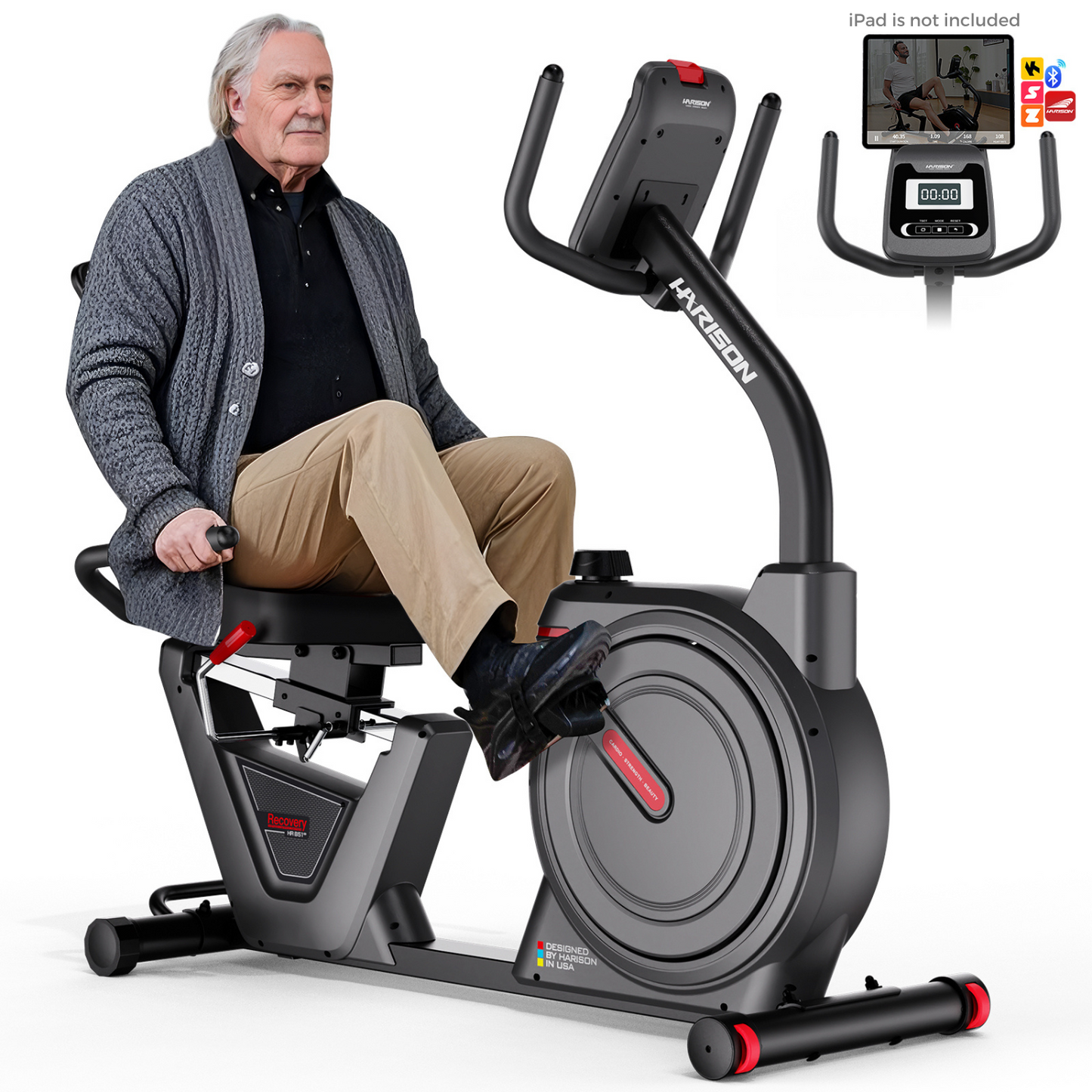 HARISON HR-B51 Tech Light Commercial Recumbent Exercise Bike