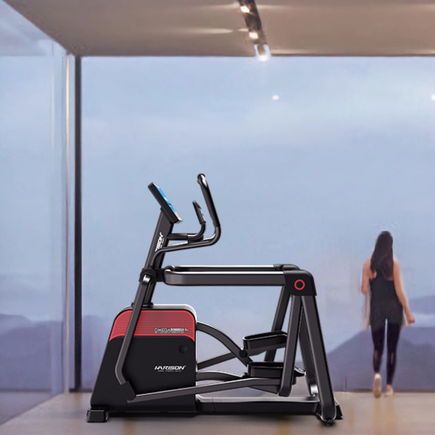 Harison Omega HR-E3820Track Commercial Electromagnetic Elliptical Machine