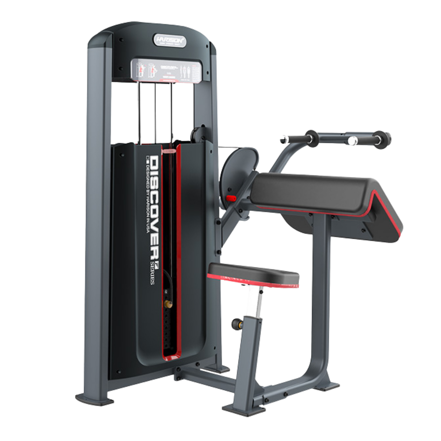-Commercial Seated Tricep Pressdown-Gym Direct