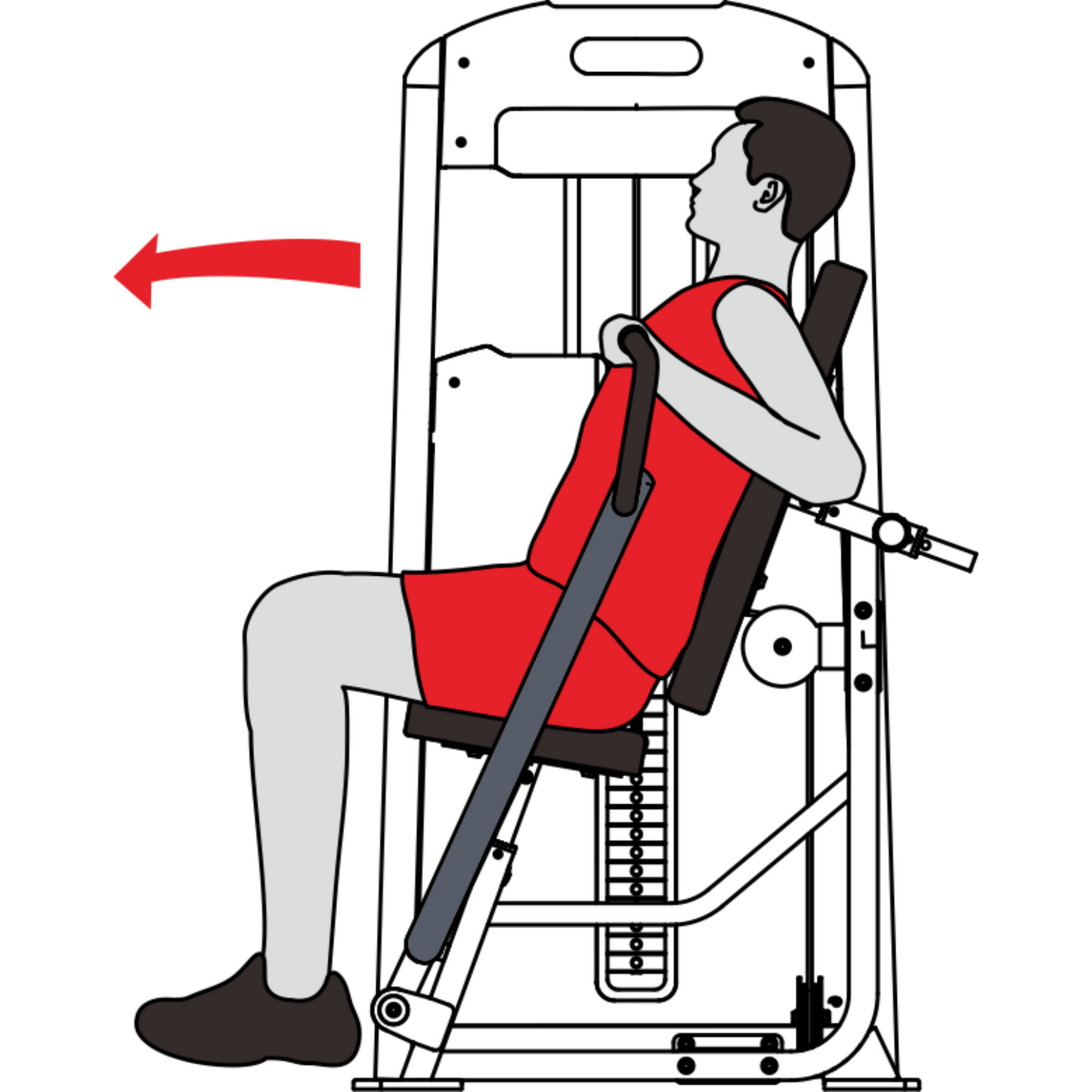 Harison HR-G10 Series Commercial HR-G1053 Chest Press