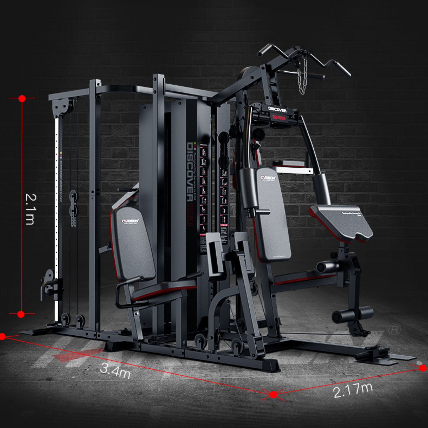 -Multi Station Gym-Gym Direct