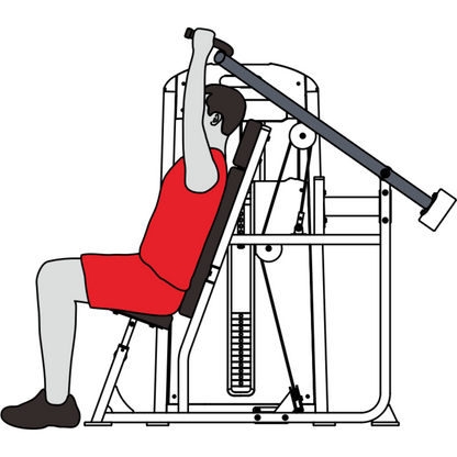 Harison HR-G10 Series Commercial HR-G1064 Shoulder Press